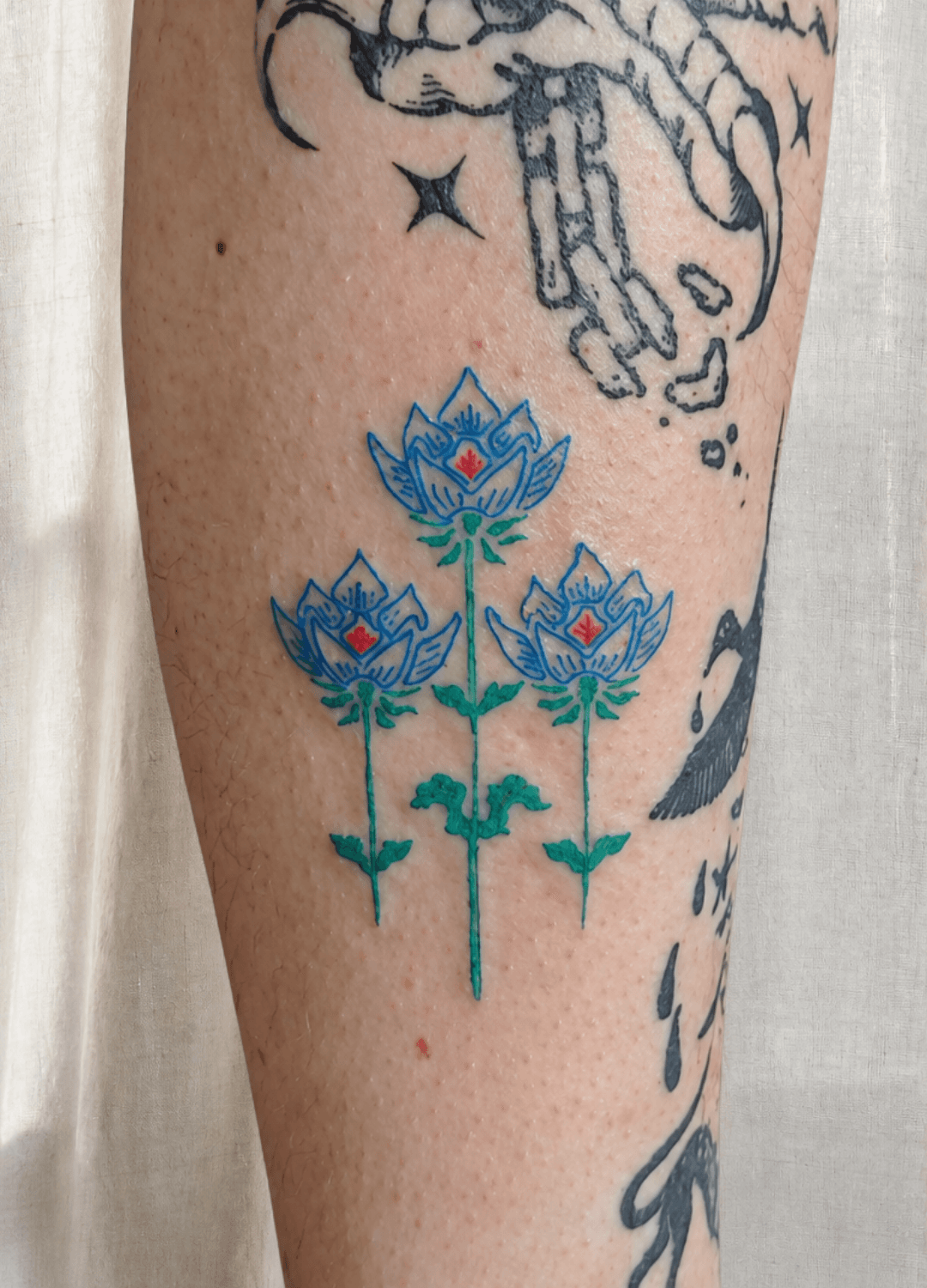 Handpock, En couleur, Floral · Em'ma